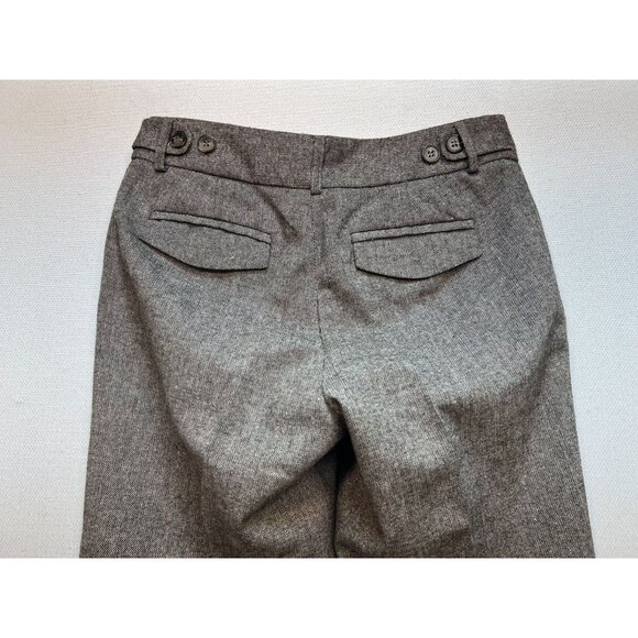 Dalia Collection Women's Wool Dress Pants Flat Front Sz 2 Light Brown - Picture 9 of 10